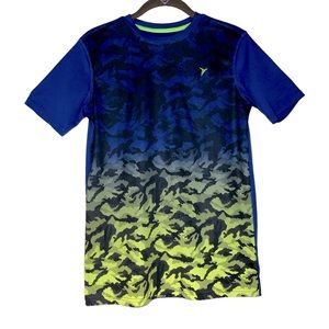 Old Navy Go-Dry Blue Green Lightweight Soft Material Tee